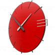 Designové hodiny 10-019 CalleaDesign Mike 42cm (více barevných verzí) Barva světle červená-64 - RAL3020