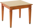 Jídelní stůl hranatý 90x90 cm, 02x601, patina