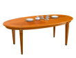 Jídelní stůl oválný 4 nohy 205x102 cm, 06x541, speciální barva