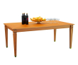 Jídelní stůl rozkládací 180x100 cm, 06x625, ořech antik