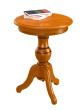 Odkládací stůl kulatý  55 cm, 06x535, speciální barva