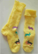 Jarní Velikonoční ponožky - Množící se zajíčci