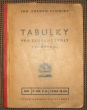 Kniha Tabulky pro odborné školy i pro praxi