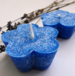 Modrá kytka - plovoucí svíčka