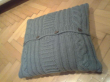 Polštář pletený - povlak