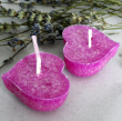 Violet srdíčko - plovoucí svíčka